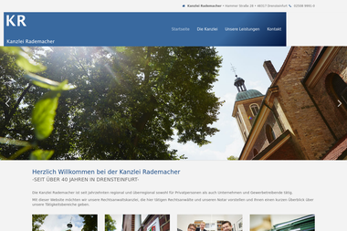 kanzlei-rademacher.net - Notar Drensteinfurt