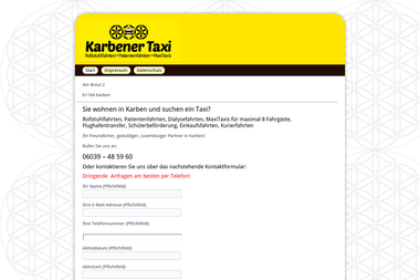 karbener-taxi.de - Umzugsunternehmen Karben