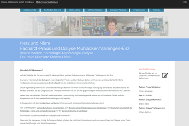 kardiologie-muehlacker.de - Dermatologie Mühlacker