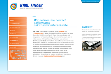 karl-finger.de - Heizungsbauer Neuss