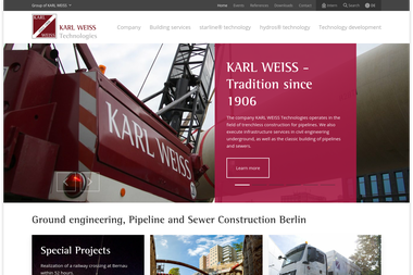 karl-weiss.com - Tiefbauunternehmen Berlin