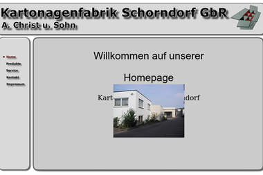 kartonagenfabrik-schorndorf.de - Verpacker Schorndorf