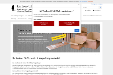 karton-billiger.de - Verpacker Regensburg