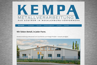 kempametall.de - Stahlbau Güstrow