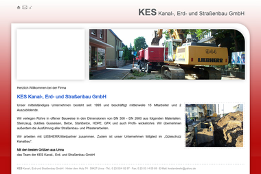 keslandwehr.de - Straßenbauunternehmen Unna