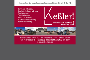 kessler-dach.de - Zimmerei Brakel
