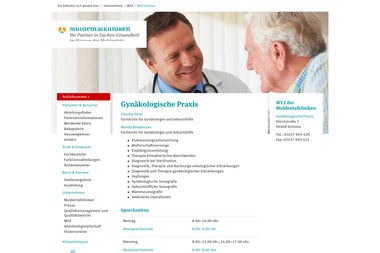 kh-muldental.de/unternehmen/mvz/mvz_grimma/gynaekologische_praxis.html - Dermatologie Grimma