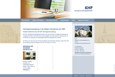 khp-vermoegensverwaltung.de - Anlageberatung Osnabrück