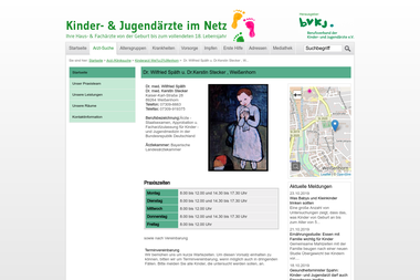 kinderaerzte-im-netz.de/aerzte/drspaeth/startseite.html - Dermatologie Weissenhorn