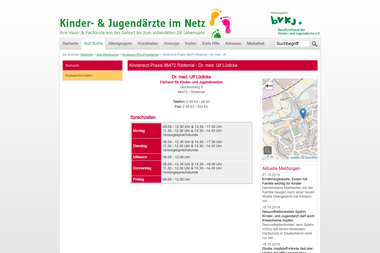 kinderaerzte-im-netz.de/aerzte/luedicke/startseite.html - Dermatologie Rödental