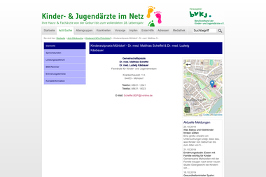 kinderaerzte-im-netz.de/aerzte/stadtwall/startseite.html - Dermatologie Mühldorf Am Inn