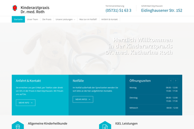 kinderarztpraxis-roth.de - Dermatologie Bad Oeynhausen