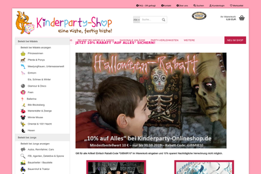 kinderparty-shop.de - Kindergeburtstag Alzenau