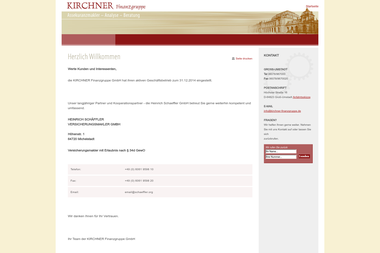 kirchner-finanzgruppe.de - Unternehmensberatung Gross-Umstadt