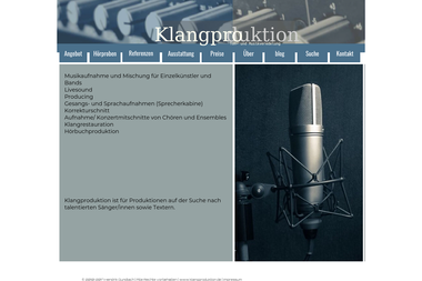 klangproduktion.de - Tonstudio Potsdam
