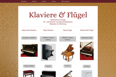klaviere-schmidt.de - Renovierung Neustrelitz