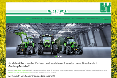 kleffners.de - Landmaschinen Marsberg