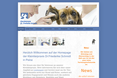 kleintierpraxis-dr-f-schmidt.de - Tiermedizin Peine