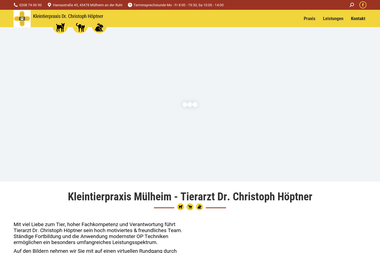kleintierpraxis-mh.de - Tiermedizin Mülheim An Der Ruhr