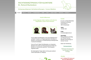 kleintierpraxis-schwalm.de - Tiermedizin Schwalmstadt