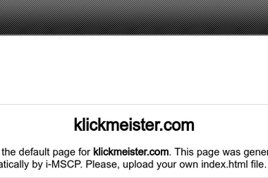 klickmeister.com - Web Designer Essen
