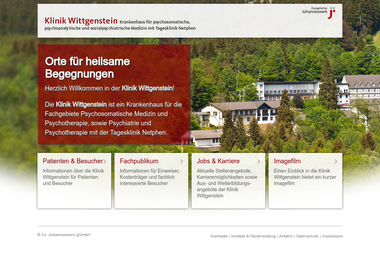 klinik-wittgenstein.de - Psychotherapeut Bad Berleburg