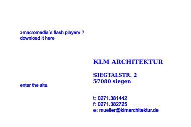klmarchitektur.de - Architektur Siegen
