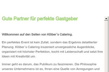 kloebers.de - Catering Services Darmstadt