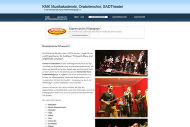 kmk-foerdervereinigung.org/musikakademie.htm - Musikschule Schwandorf