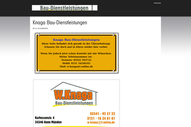 knaga-hausmeisterservice.de - Handwerker Hann. Münden