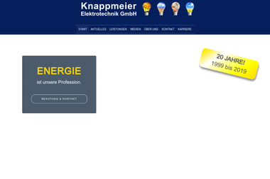 knappmeier-elektrotechnik.de - Elektriker Melle