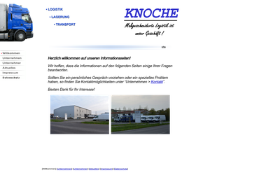 knoche-transporte-logistik.de - Umzugsunternehmen Schwalmstadt