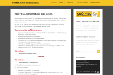 knoepfel-versorgungstechnik.de - Wasserinstallateur Stralsund