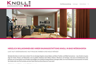 knoll-raumausstattung.de - Bodenleger Bad Wörishofen