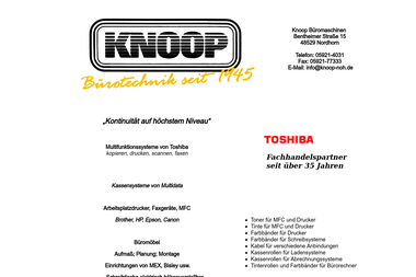 knoop-noh.de - Kopierer Händler Nordhorn