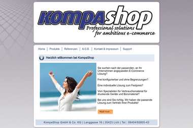 kompashop.de - Web Designer Lich