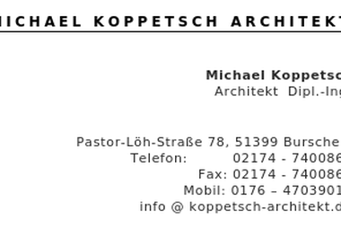 koppetsch-architekt.de - Architektur Burscheid