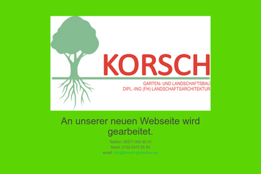 korsch-gartenbau.de/kontakt.htm - Gärtner Wittlich