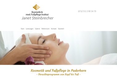 kosmetik-fusspflege-institut.de - Kosmetikerin Paderborn
