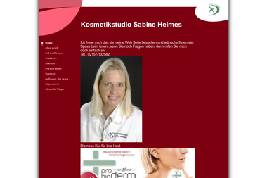 kosmetikstudio-heimes.de - Kosmetikerin Nettetal