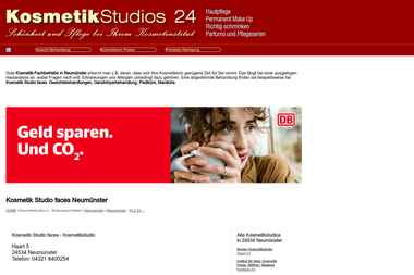 kosmetikstudios-24.de/kosmetikinstitut-kosmetik-studio-faces.219162.html - Kosmetikerin Neumünster