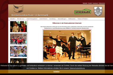 kreismusikschule-uckermark.de - Musikschule Prenzlau