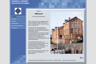 kremer-kremer.de - Architektur Norden