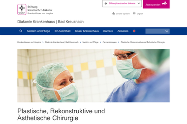 kreuznacherdiakonie.de/Krankenhaeuser/Diakonie-Krankenhaus/Bad-Kreuznach/Fachabteilungen/Plastische- - Dermatologie Bad Kreuznach