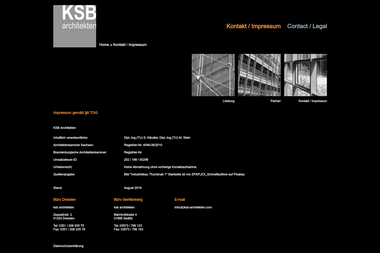 ksb-architekten.com/kontakt.htm - Architektur Senftenberg