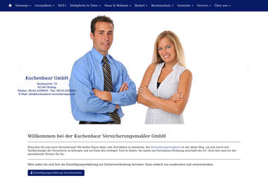 kuchenbaur-versicherungen.de - Finanzdienstleister Olching