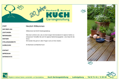 kuch-gartengestaltung.de - Gärtner Ludwigsburg