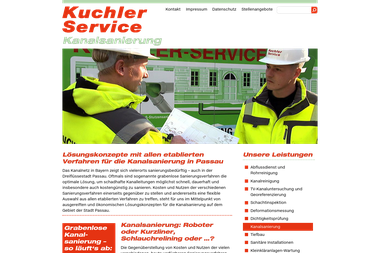 kuchler-service.de/kanalsanierung-passau.html - Containerverleih Passau