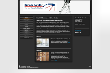 kuehner-sanitaer.de - Wasserinstallateur Heilbronn
