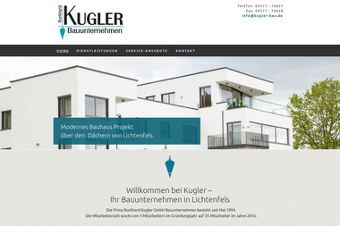 kugler-bau.de - Straßenbauunternehmen Lichtenfels